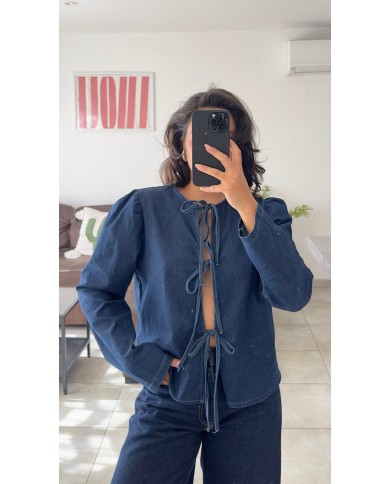 BLOUSE EN  JEAN