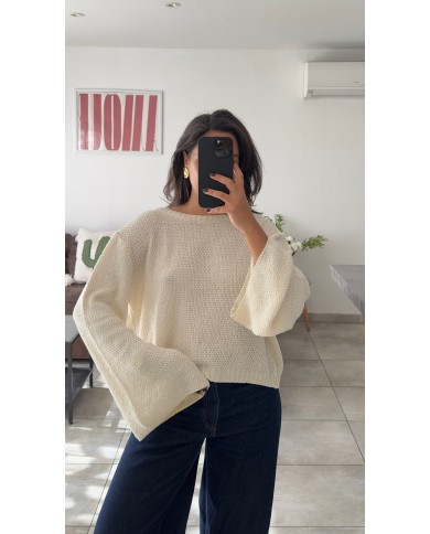 PULL DOS NU BEIGE