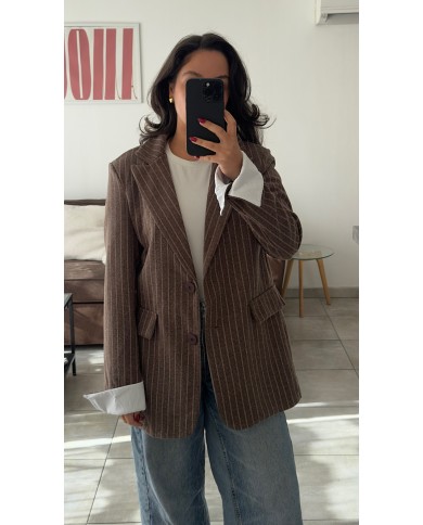 BLAZER EMMA CHOCO