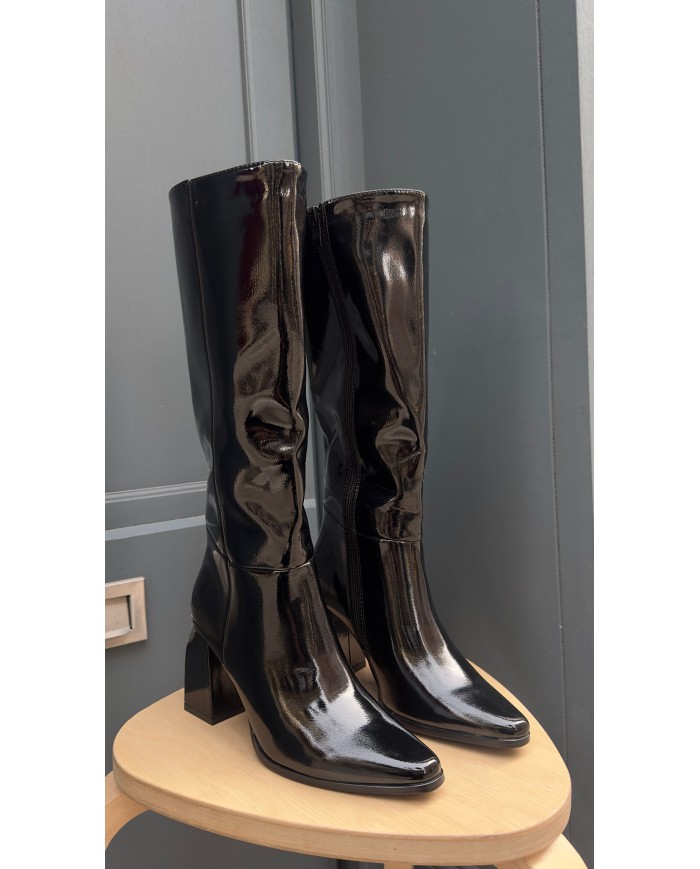 BOTTES VINYLE NOIR