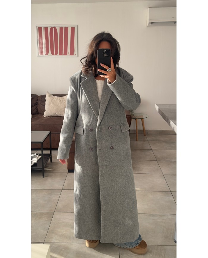 PERFECT MANTEAU GRIS