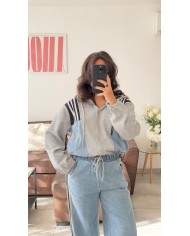 VESTE ENSEMBLE JEAN