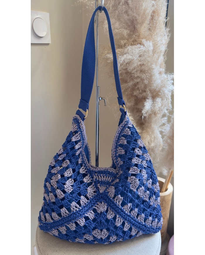TOTE BAG OSIER COLORÉ