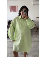 CHEMISE TUNIQUE BLEU