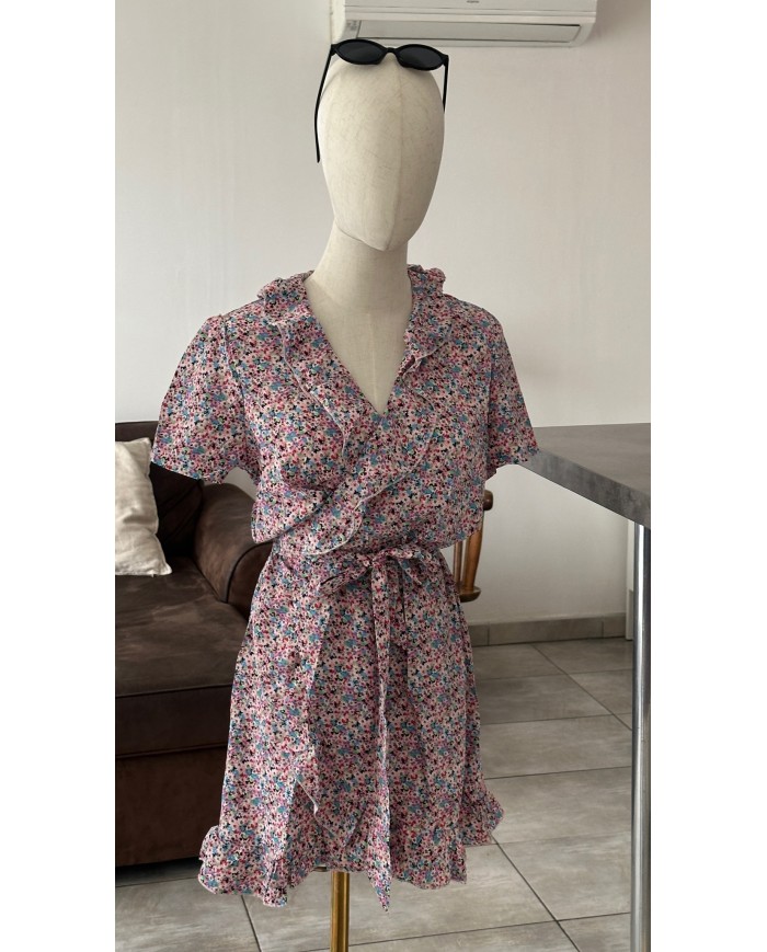 ROBE FLEURIS