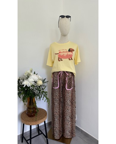 PANTALON FLUIDE LEOARD