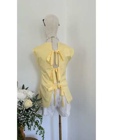TOP ELIE NOEUD JAUNE