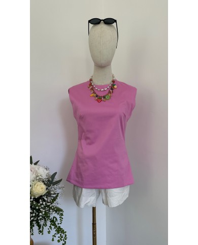 TOP ELIE NOEUD ROSE