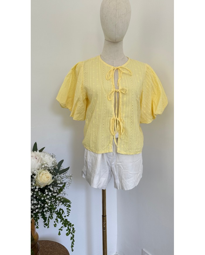 BLOUSE MARIE JAUNE