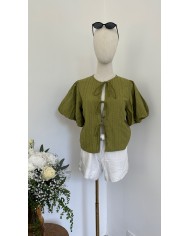 BLOUSE MARIE VERTE