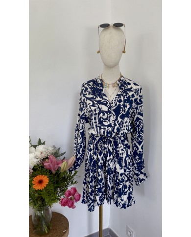 ROBE BLEU MARINE