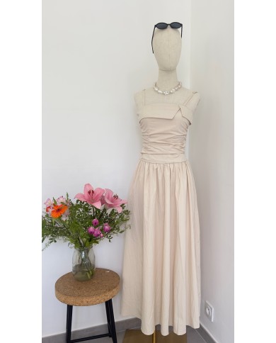 ROBE TRAPÈZE NUDE