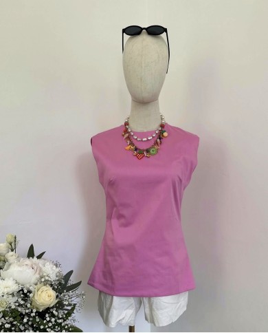 TOP ELIE NOEUD ROSE