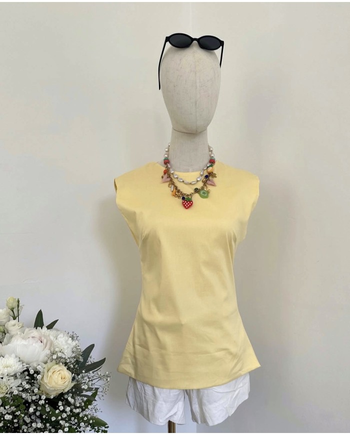 TOP ELIE NOEUD JAUNE