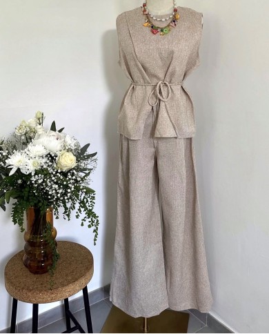 TOP ENSEMBLE BEIGE