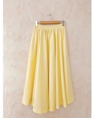 JUPE LONGUE COTON NOIR