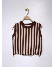 PANTALON ENSEMBLE EN MAILLE CHOCO
