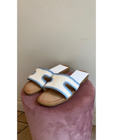 CLAQUETTE SUD BLEU