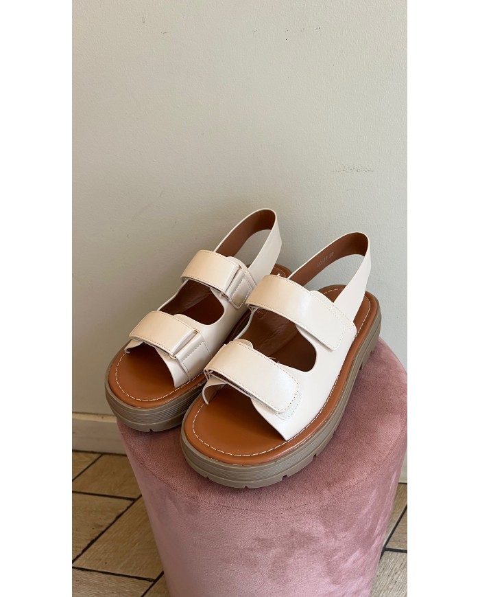 SANDALES ROMY BEIGE