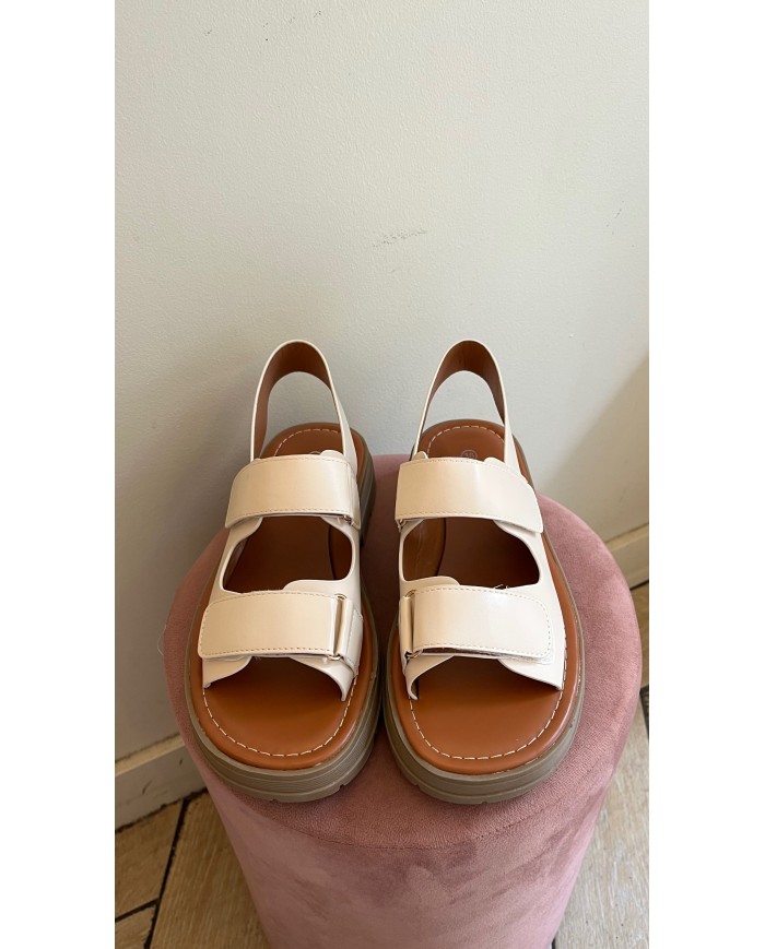 SANDALES ROMY BEIGE