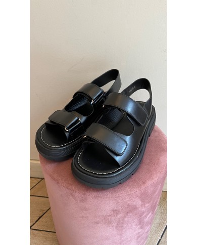 SANDALES ROMY NOIR