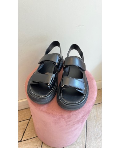 SANDALES ROMY NOIR