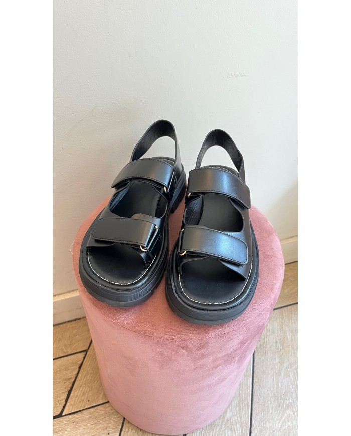 SANDALES ROMY NOIR
