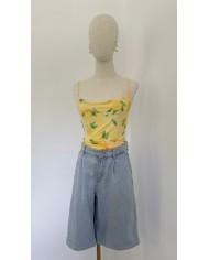 BODY EN TULE CITRON ROSE