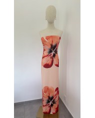 ROBE HAWAÏ BLEUE