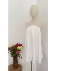 MINI JUPE BALLON BLANC