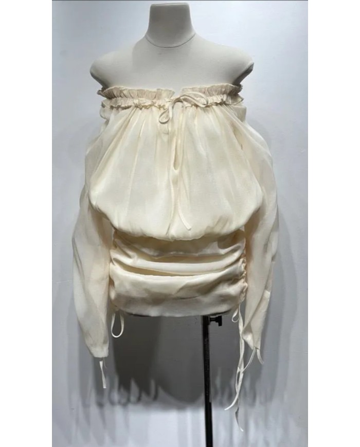 ROBE CHIC TULLE ÉCRU