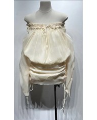 ROBE CHIC TULLE ÉCRU