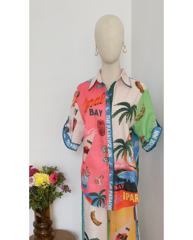 CHEMISE ENSEMBLE PARADISE
