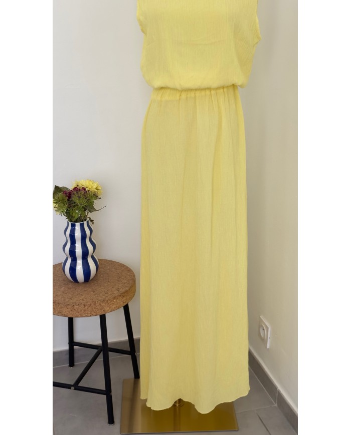 JUPE ENSEMBLE JAUNE