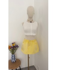 PANTALON ENSEMBLE ÉCRU
