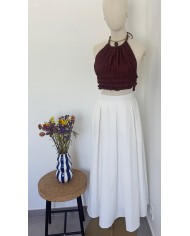 JUPE ENSEMBLE CHOCO