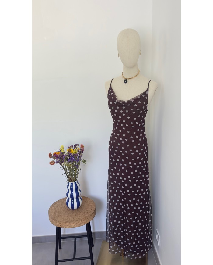 ROBE MARGAUX CHOCO