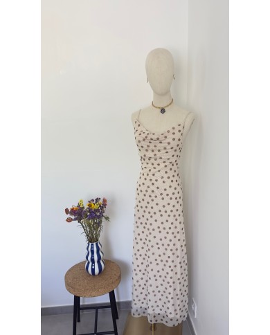 ROBE MARGAUX BEIGE