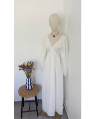 ROBE BOHÈME GAZE DE COTON