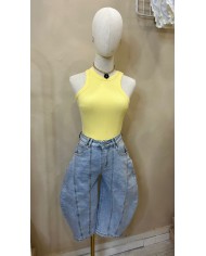 SHORT PAPILLON GRIS