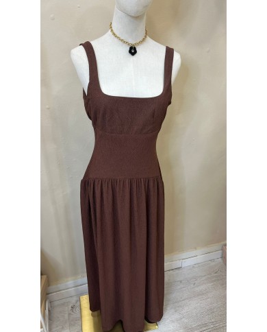 ROBE LONGUE CHOCO
