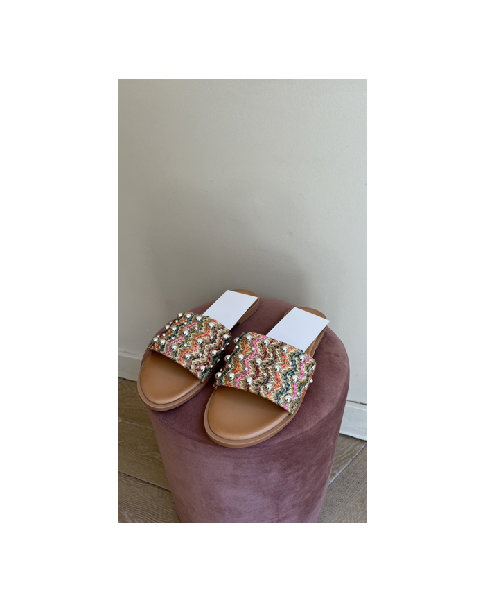 CLAQUETTE MULTICOLORS