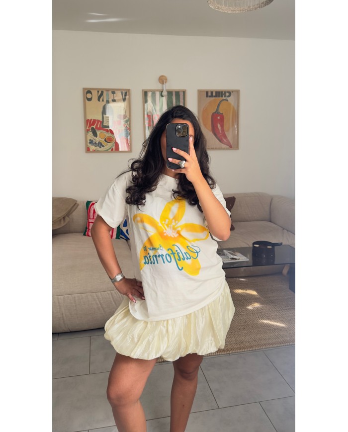 T-SHIRT FLEUR LOTUS