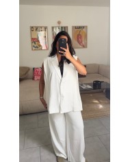 PANTALON ENSEMBLE WHITE