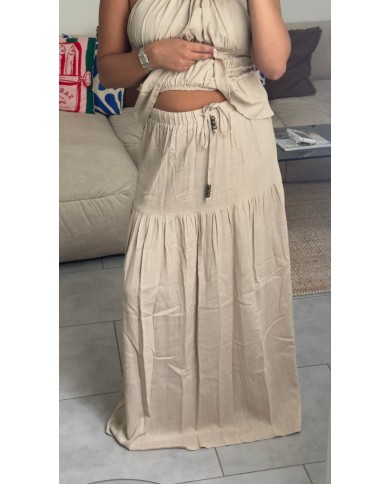 JUPE ENSEMBLE NUDE
