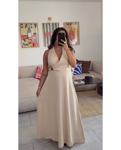 ROBE ATHÈNES BEIGE