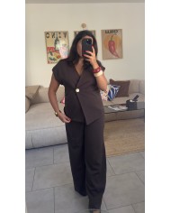PANTALON ENSEMBLE ELIE CHOC