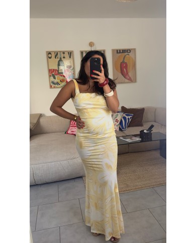 ROBE LOTUS JAUNE