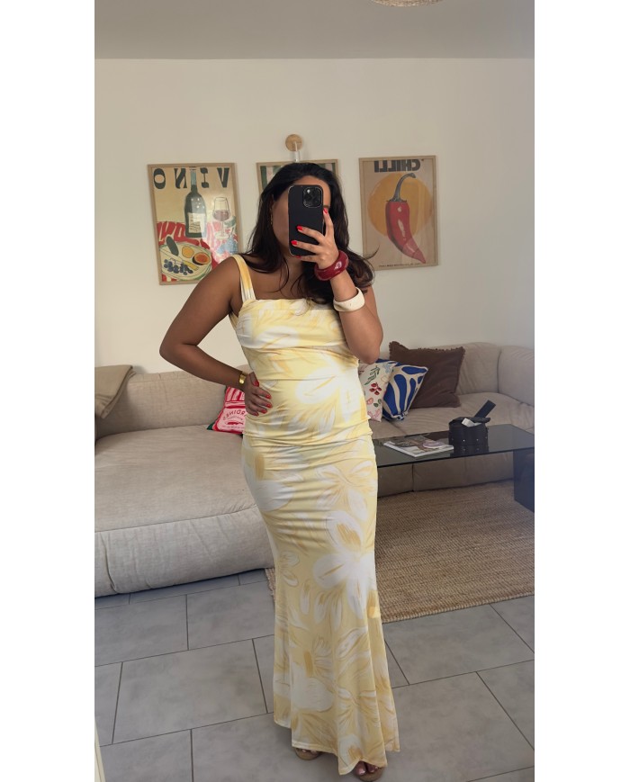 ROBE LOTUS JAUNE