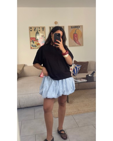 JUPE BALLON BLUE